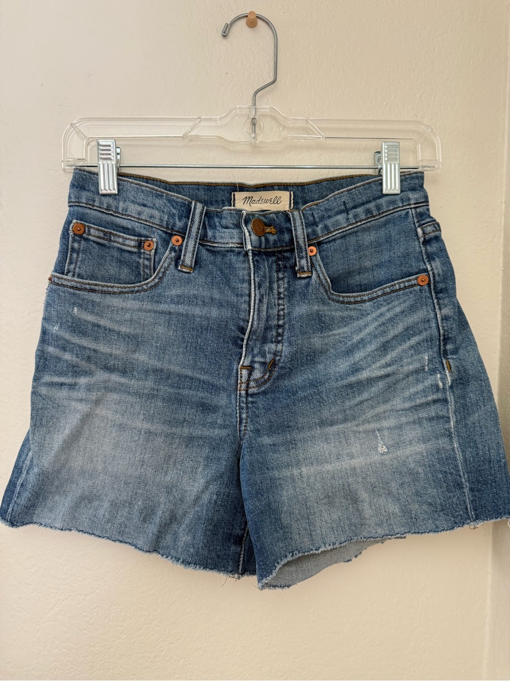 Madewell High-Rise Denim Shorts